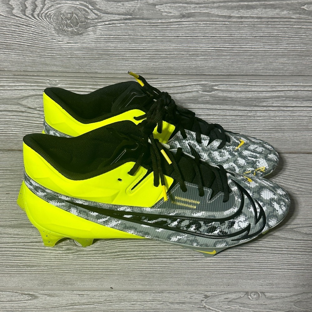 Nike Vapor Edge Pro 360 2 Men 15 Yellow Camo Low Football Cleats FB3347-703 2023